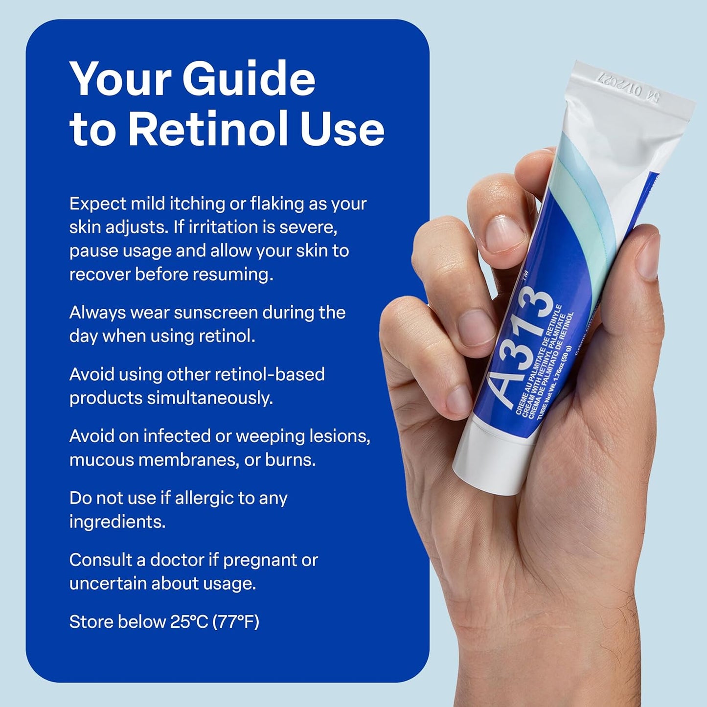 Aichozo A313™ Retinol Skin Cream French